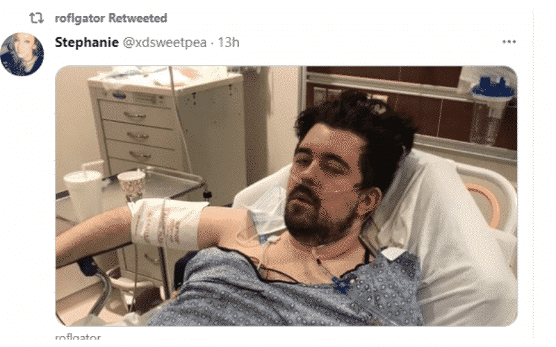 Twitch Streamer Roflgator currently in the ER because of COVID